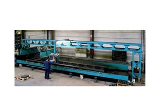 Fanuc CNC drill- & milling line X: 8000 mm
