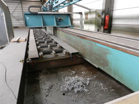 Fanuc CNC drill- & milling line X: 8000 mm