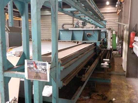 Fanuc CNC drill- & milling line X: 8000 mm