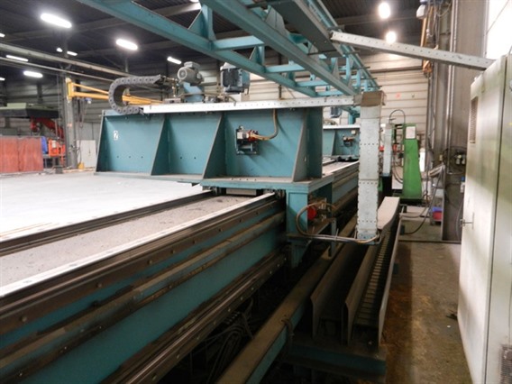 Fanuc CNC drill- & milling line X: 8000 mm