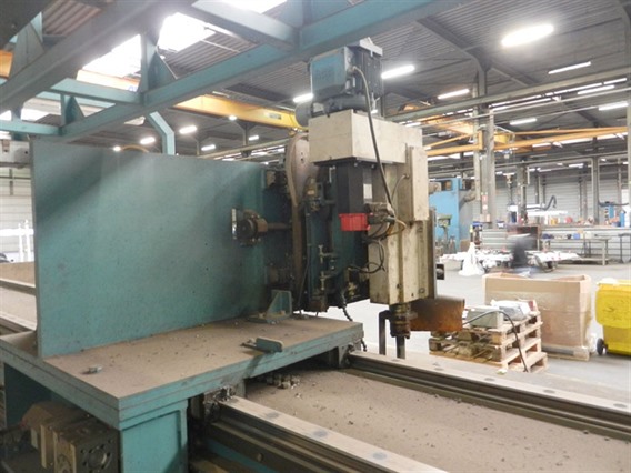 Fanuc CNC drill- & milling line X: 8000 mm