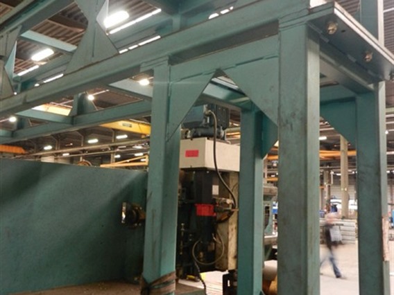 Fanuc CNC drill- & milling line X: 8000 mm