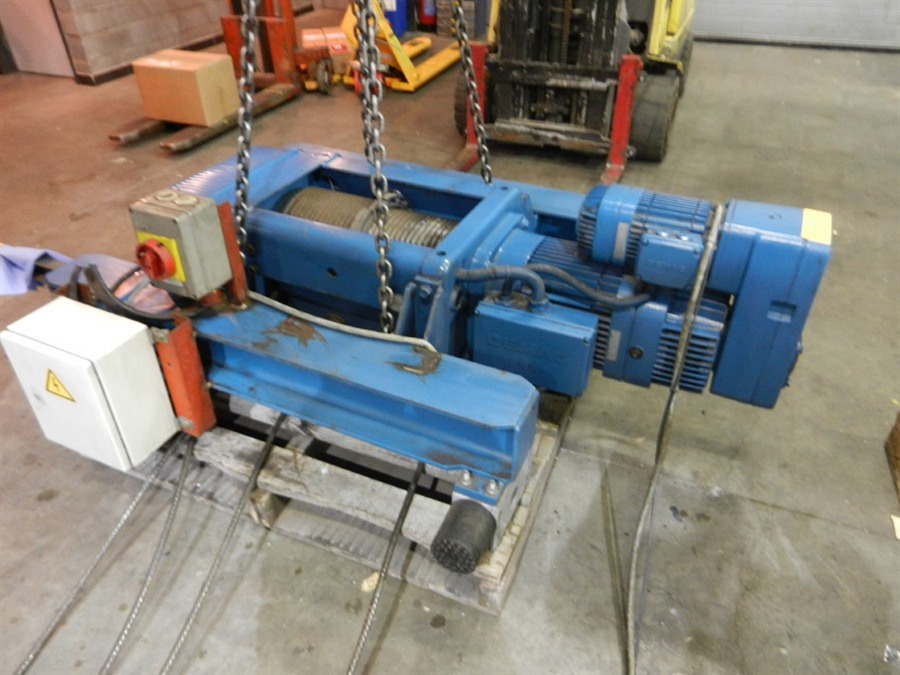 Used Conveyors, Overhead Travelling Crane, Jig Cranes, Demag DH-winch ...