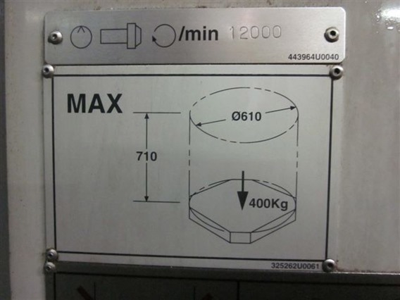 Mazak FH-4800 6 pallets 400x400 mm