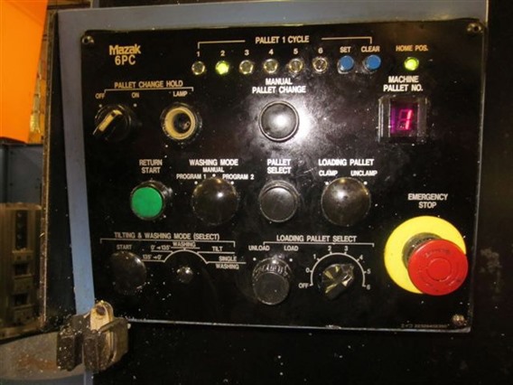 Mazak FH-4800 6 pallets 400x400 mm