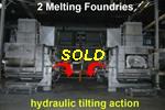 2 Sofind Industrial Ovens for alu, non-ferro, scrap metals