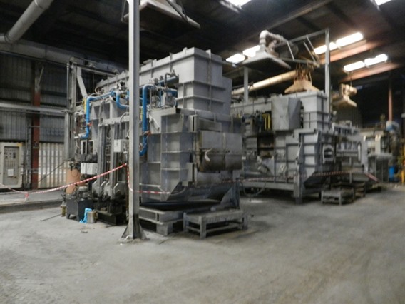 2 Sofind Industrial Ovens for alu, non-ferro, scrap metals