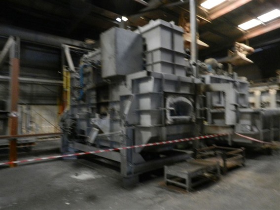2 Sofind Industrial Ovens for alu, non-ferro, scrap metals