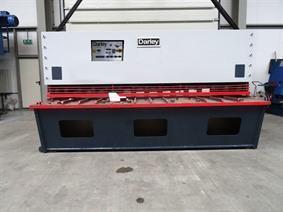 Darley GS 3100 x 16 mm CNC, Hydraulic guillotine shears