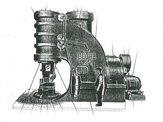 Bêché 1500 kg