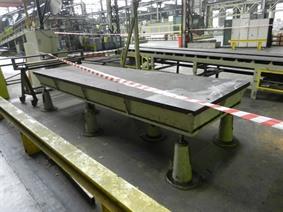 ZM 4000 x 1300 x 500 mm, Piastre e basamenti