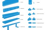 Bauer 400 ton Dish end forming press