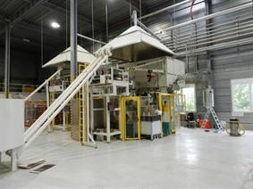 Laufer URA 500 ton for composite mat., Warm & cold flow forming presses