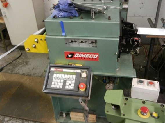 Dimeco decoil./ straight/ feeder LVD punchpress