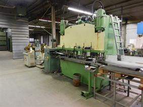 Dimeco decoil./ straight/ feeder LVD punchpress, Einstander-pressen