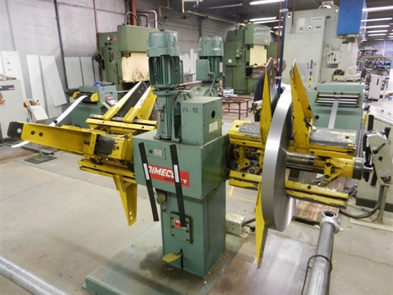 Dimeco decoil./ straight LVD punchpress + rollforming