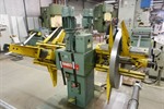 Dimeco decoil./ straight LVD punchpress + rollforming