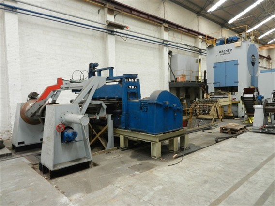Wagner pressline decoiler / straightener / CNC feeder