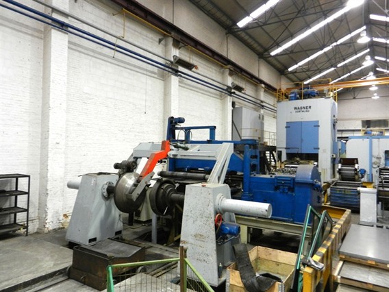 Wagner pressline decoiler / straightener / CNC feeder
