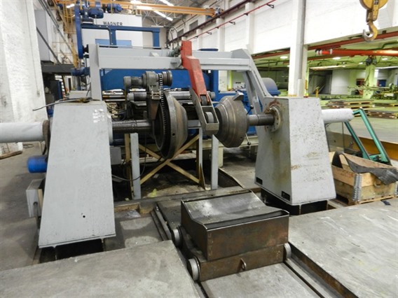 Wagner pressline decoiler / straightener / CNC feeder