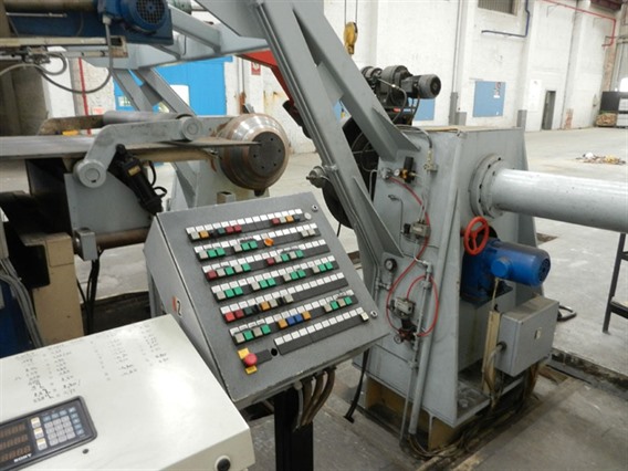 Wagner pressline decoiler / straightener / CNC feeder