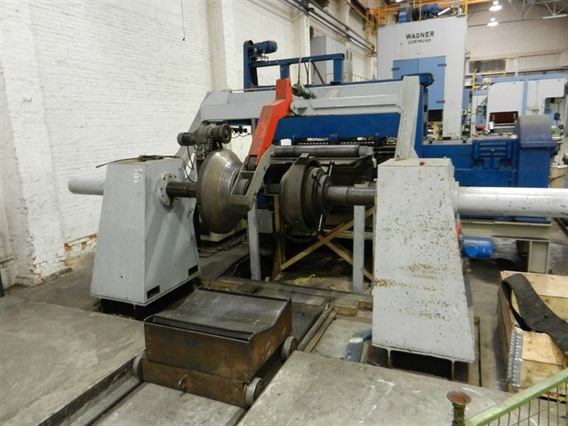 Wagner pressline decoiler / straightener / CNC feeder