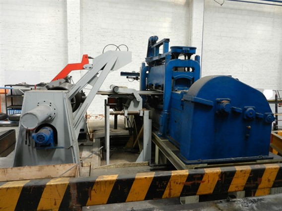 Wagner pressline decoiler / straightener / CNC feeder