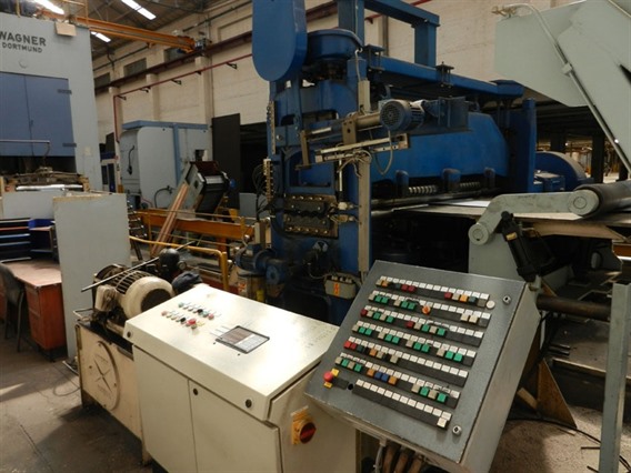 Wagner pressline decoiler / straightener / CNC feeder