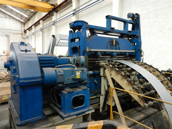 Wagner pressline decoiler / straightener / CNC feeder