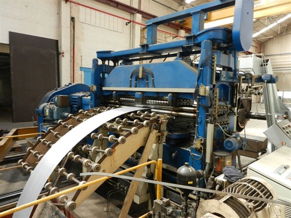Wagner pressline decoiler / straightener / CNC feeder