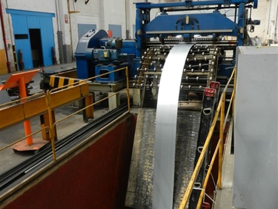 Wagner pressline decoiler / straightener / CNC feeder