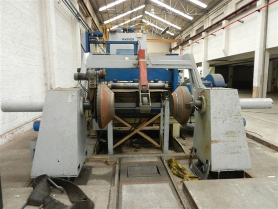 Wagner pressline decoiler / straightener / CNC feeder
