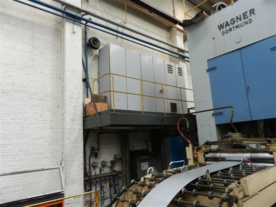 Wagner pressline decoiler / straightener / CNC feeder