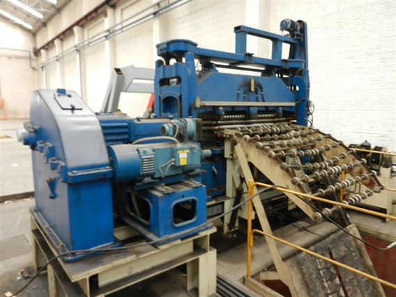 Wagner pressline decoiler / straightener / CNC feeder