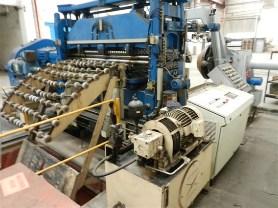 Wagner pressline decoiler / straightener / CNC feeder