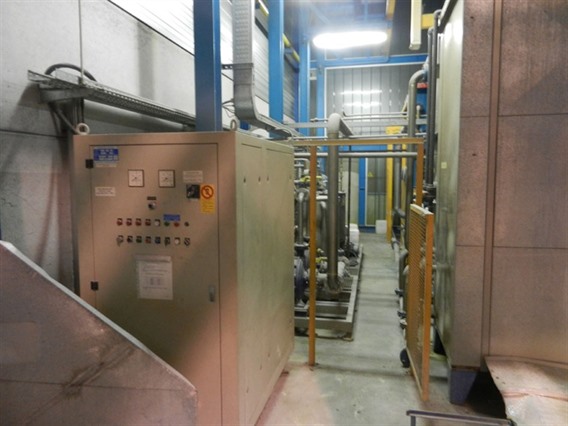 Sames installation degreasing/anaforese/powder coating 