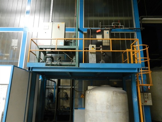 Sames installation degreasing/anaforese/powder coating 