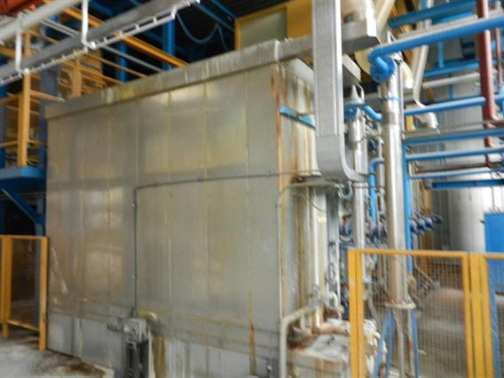 Sames installation degreasing/anaforese/powder coating 