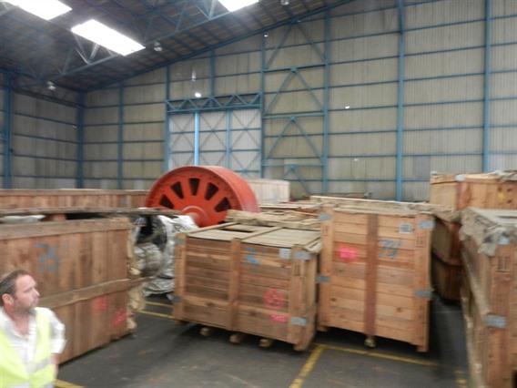 Wean United Contin. hot strip rolling mill (8 stands)