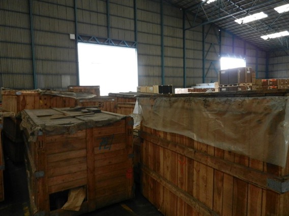 Wean United Contin. hot strip rolling mill (8 stands)
