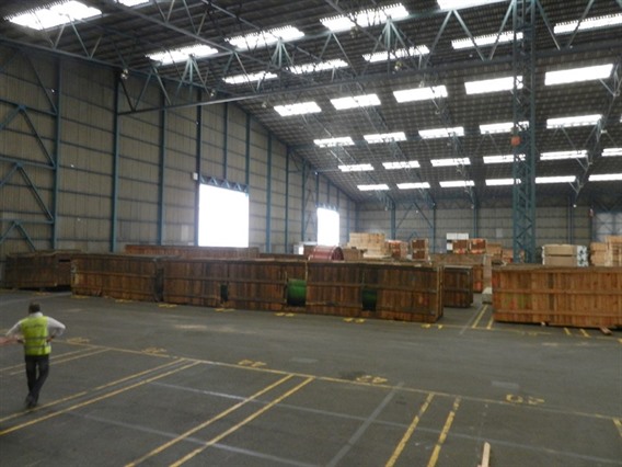 Wean United Contin. hot strip rolling mill (8 stands)