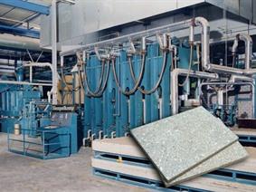 Siempelkamp panel press for fibre boards & sandwich panels, Warm & cold flow forming presses