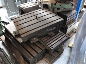 Various clamping blocks , Cubic- & angleplates or tables