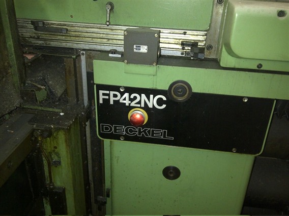 Deckel FP42NC X: 1170 - Y: 400 - Z:370 mm