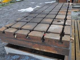 Floorplate 4000 x 1500 x 305 mm, Bancs & Taques de soudure