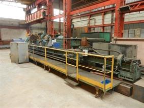 Sculfort Ø 1500 x 10000 mm, Centre lathes