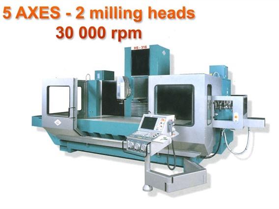 OMV/Parpas HS 316 X: 1600 - Y: 1000 - Z: 800 mm CNC