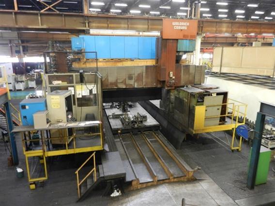 Waldrich-Coburg N°2 heavy duty portal&gantry milling