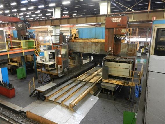 Waldrich-Coburg N°2 heavy duty portal&gantry milling