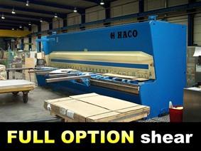 Haco PSX 6200 x 6 mm CNC, Cisailles guillotine, hydraulique